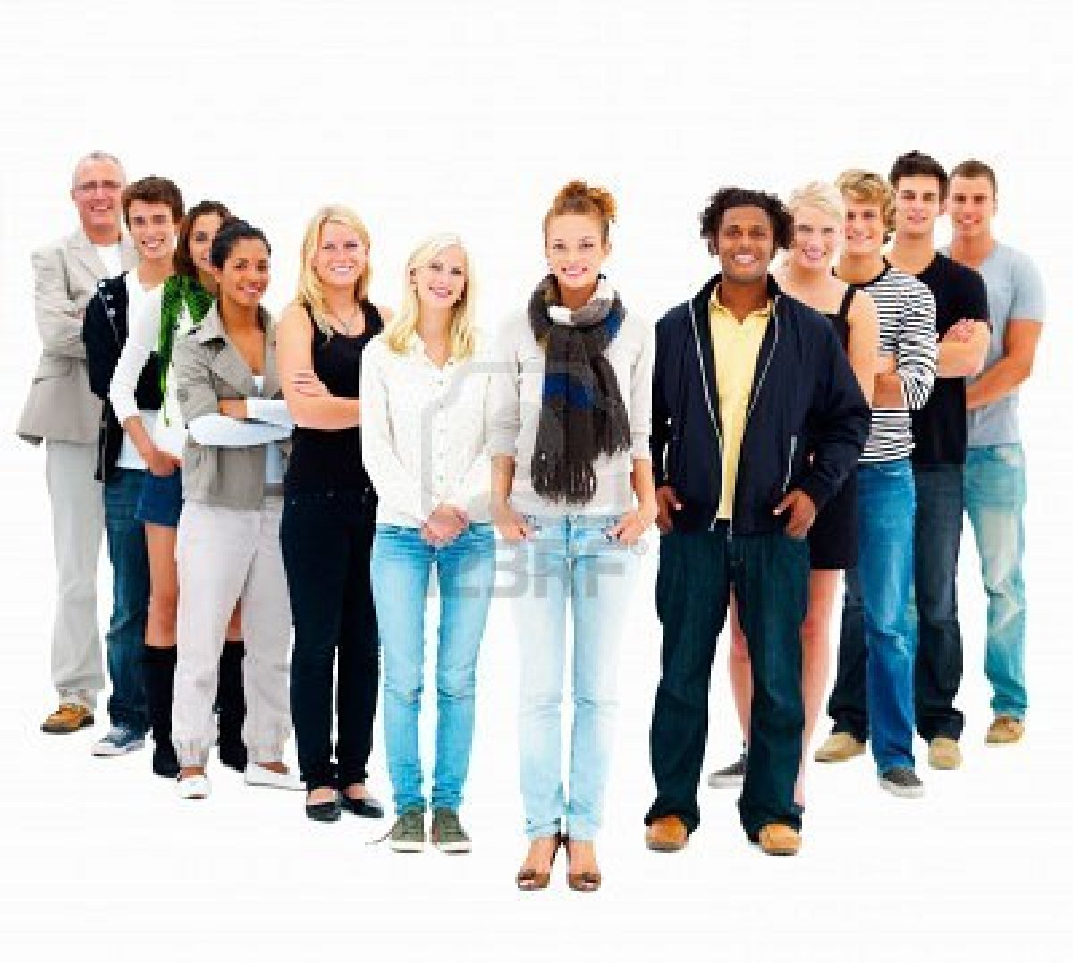 3949131-gruppo-di-giovani-amici-in-piedi-sorridente-in-un-v